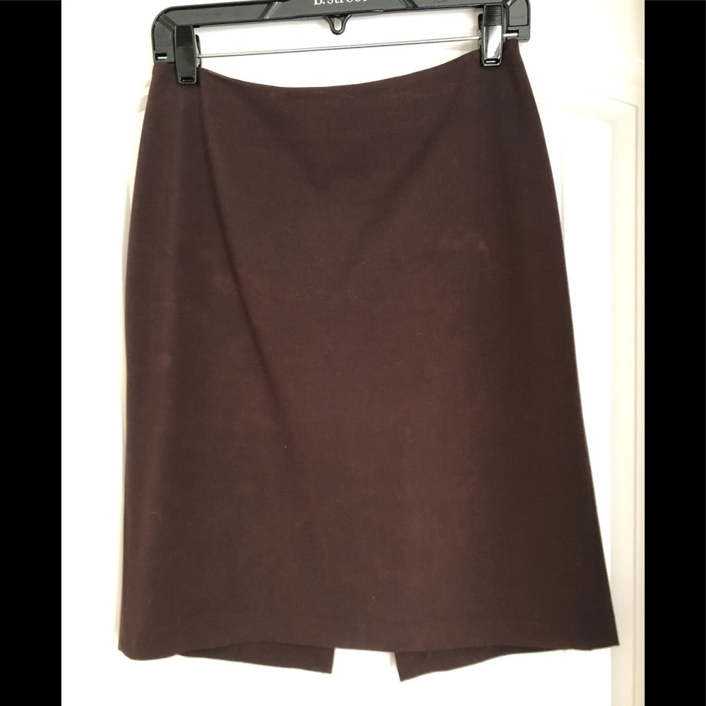 The Limited brown stretch skirt size 6
